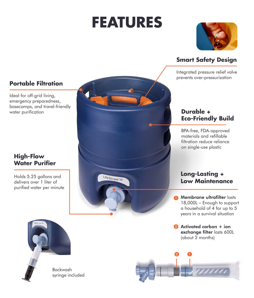 LifeStraw Escape Purifier LifeStraw - Online store