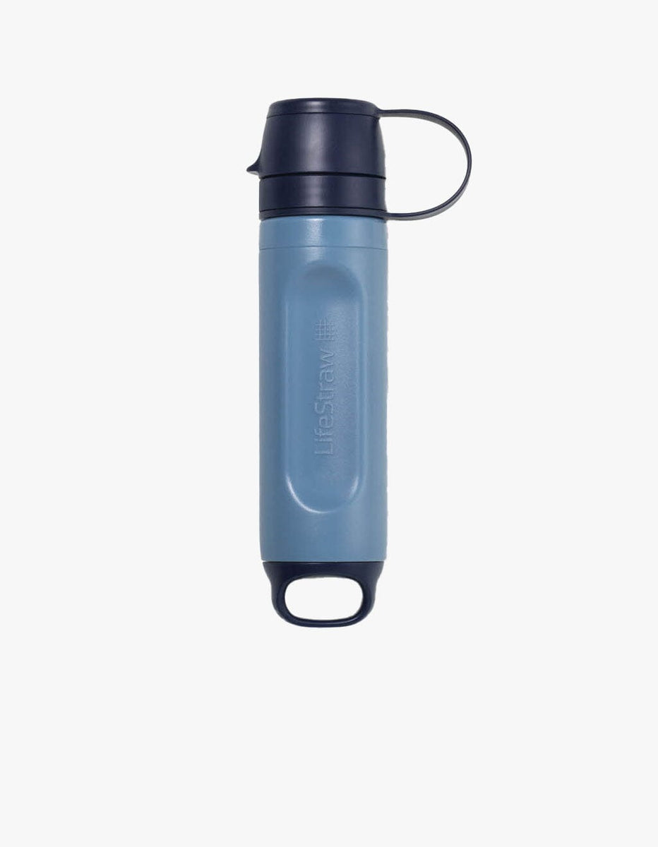  SurviMate Black and Blue Filtered Water Bottles : Sports &  Outdoors