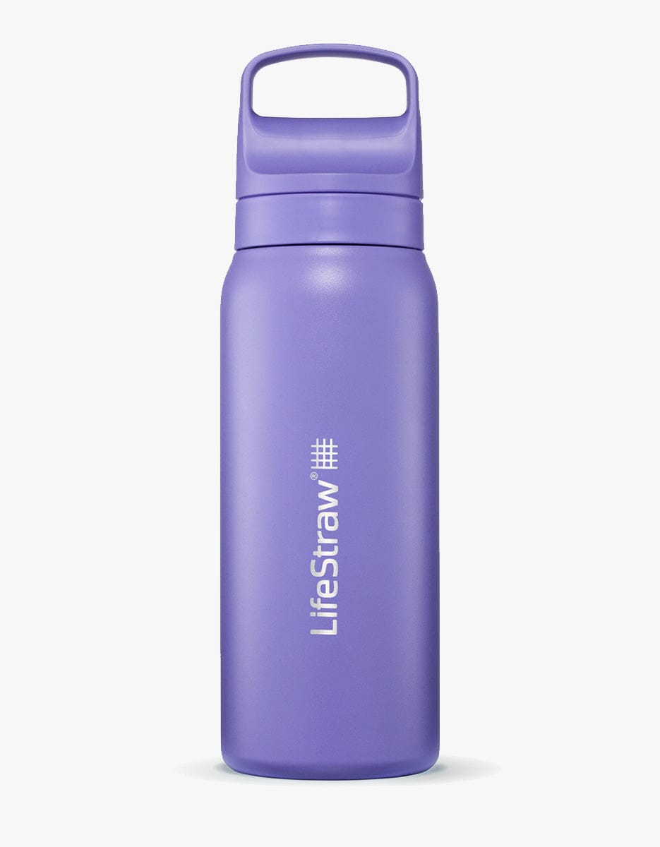 LifeStraw Go Series Stainless Steel 24 oz Bottle Filter LifeStraw - Online store Thistle Purple