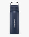 LifeStraw Go Series Stainless Steel 700 ml Bottle Filter LifeStraw - Online store/Color-Aegean Sea