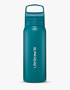 LifeStraw Go Series Stainless Steel 700 ml Bottle Filter LifeStraw - Online store/Color-Laguna Teal