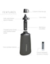 LifeStraw Peak Series Collapsible Squeeze Bottle with Filter Bottle Filter LifeStraw Water Filters & Purifiers