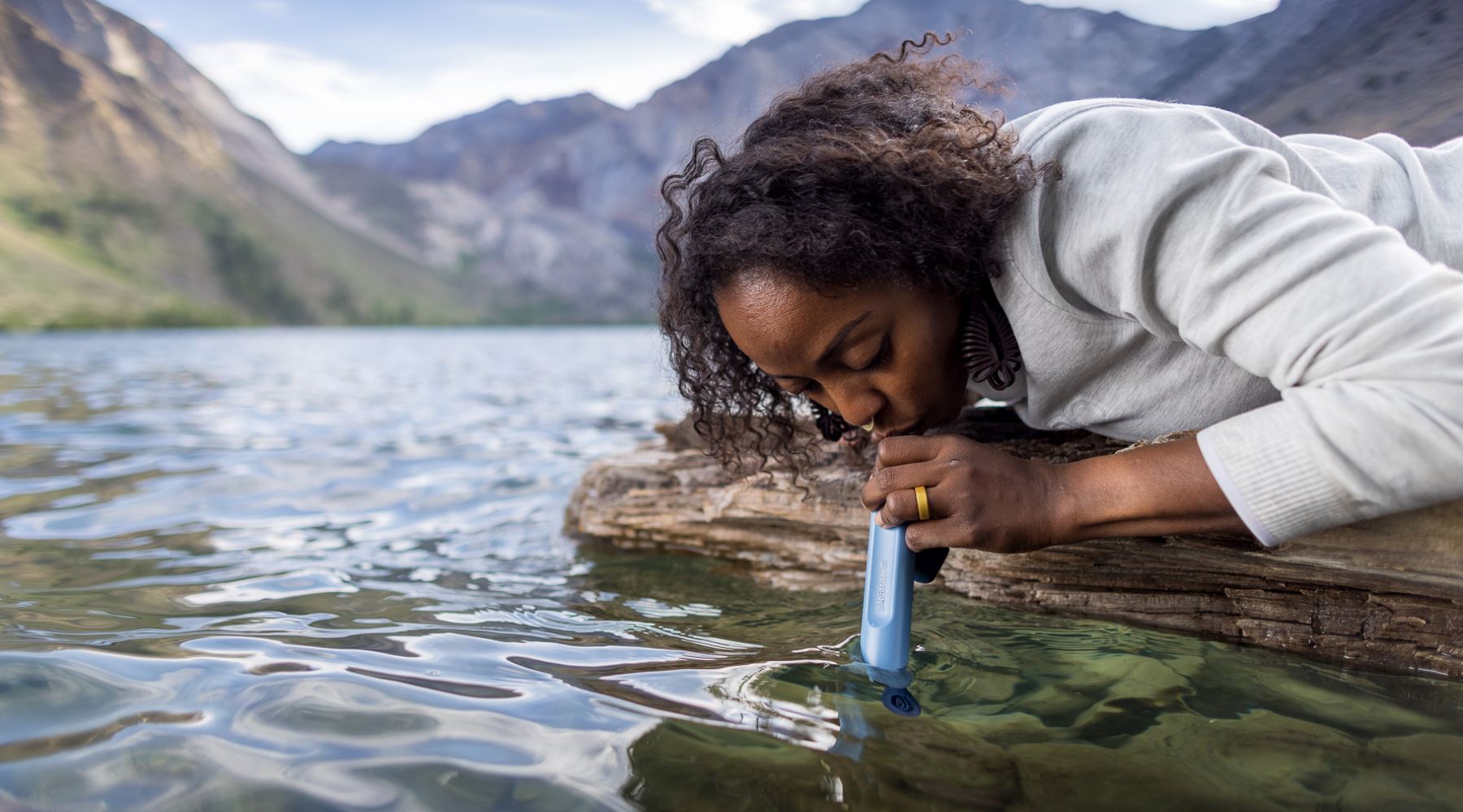 The LifeStraw Peak Solo is a tiny water filter for camping and emergencies