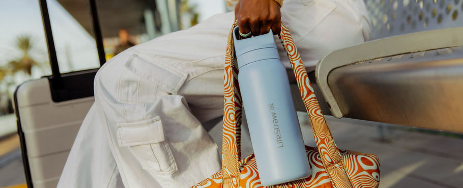 Meet the new LifeStraw Go Series Water Filter Bottle