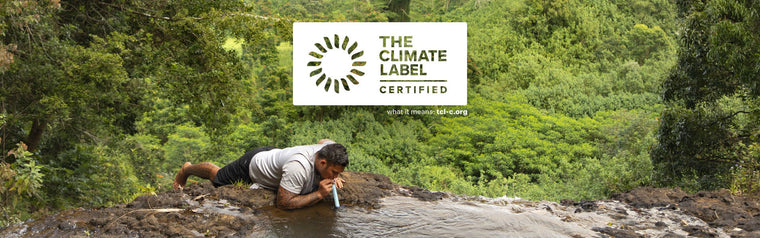 LifeStraw is Climate Label Certified!