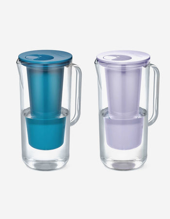 Home & Away bundle - two LifeStraw Home Essential 7-Cup Water Filter Pitchers
