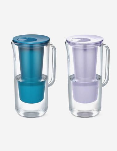 Home & Away bundle - two LifeStraw Home Essential 7-Cup Water Filter Pitchers