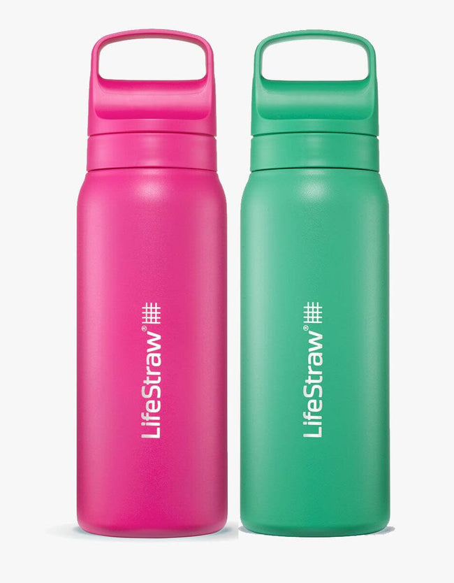 Defying Dehydration - LifeStraw Go Series 2-pack Bottle Filter LifeStraw - Online store 24 oz 
