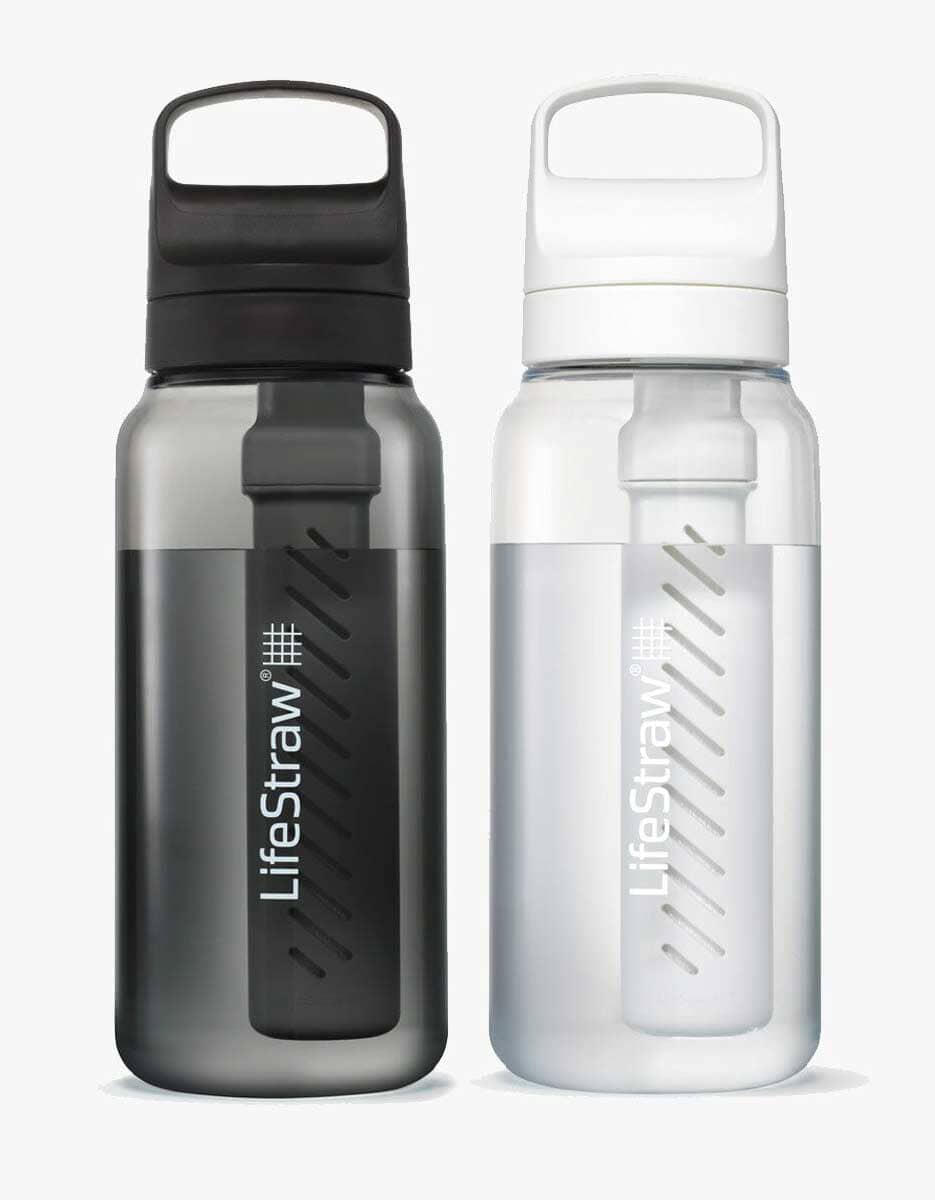 LifeStraw Go Series 1L Bottle Filter LifeStraw - Online store 2-Pack Noir-White