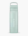 LifeStraw Go Series Stainless Steel 18 oz Bottle Filter LifeStraw - Online store Seafoam