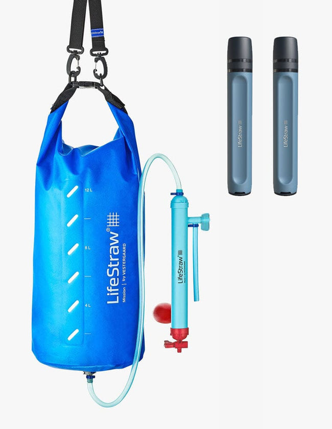Thirst Buster: LifeStraw Mission + LifeStraw Peak Straw purifier LifeStraw - Online store 