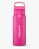 LifeStraw Go Series Stainless Steel 24 oz Bottle Filter LifeStraw - Online store Orchid Pink