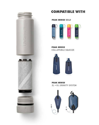 LifeStraw Peak Series - Activated Carbon Filter Attachment Replacements LifeStraw - Online store