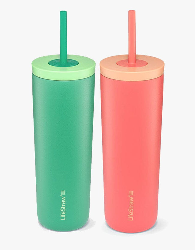 Pool Party 2-pack LifeStraw Go Series Tumbler Bottle Filter LifeStraw - Online store