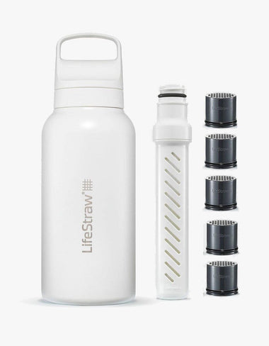 Big Boo Energy: LifeStraw Go Series Stainless Steel 1L Bundle LifeStraw - Online store