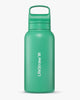 LifeStraw Go Series Stainless Steel 1L Bottle Filter LifeStraw - Online store Cactus Green
