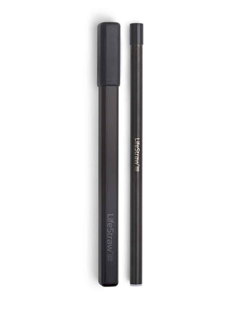 LifeStraw Sip water filter straw in Obsidian with matching black carry case