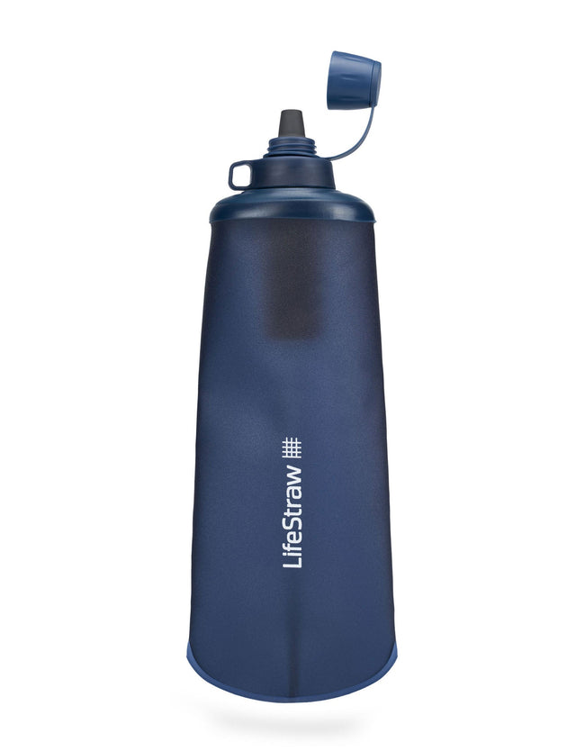 LifeStraw Peak Series Collapsible Squeeze 1L Bottle with Filter Bottle Filter LifeStraw Water Filters & Purifiers