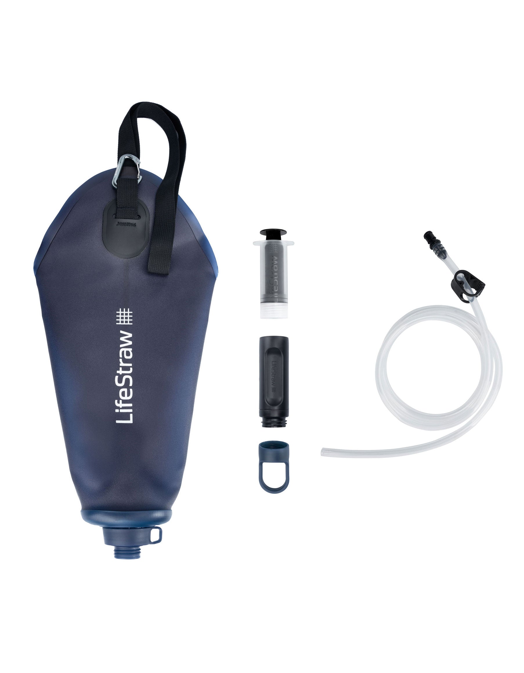 Shurex Gravity-Fed Water Bag for Sawyer Survival Water Filter Straw, 1.5  Gal Large Gravity Water Bladder Compatible with LifeStraw and Other Water  Filter Straw, Foldable, BPA-Free (6L)