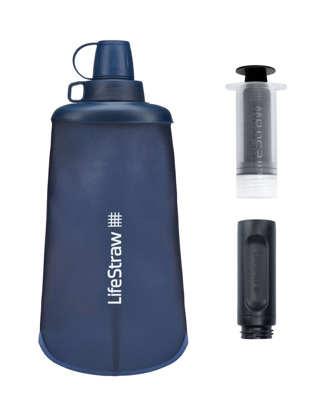 LifeStraw Peak Series Collapsible Squeeze Bottle with Filter Bottle Filter LifeStraw Water Filters & Purifiers