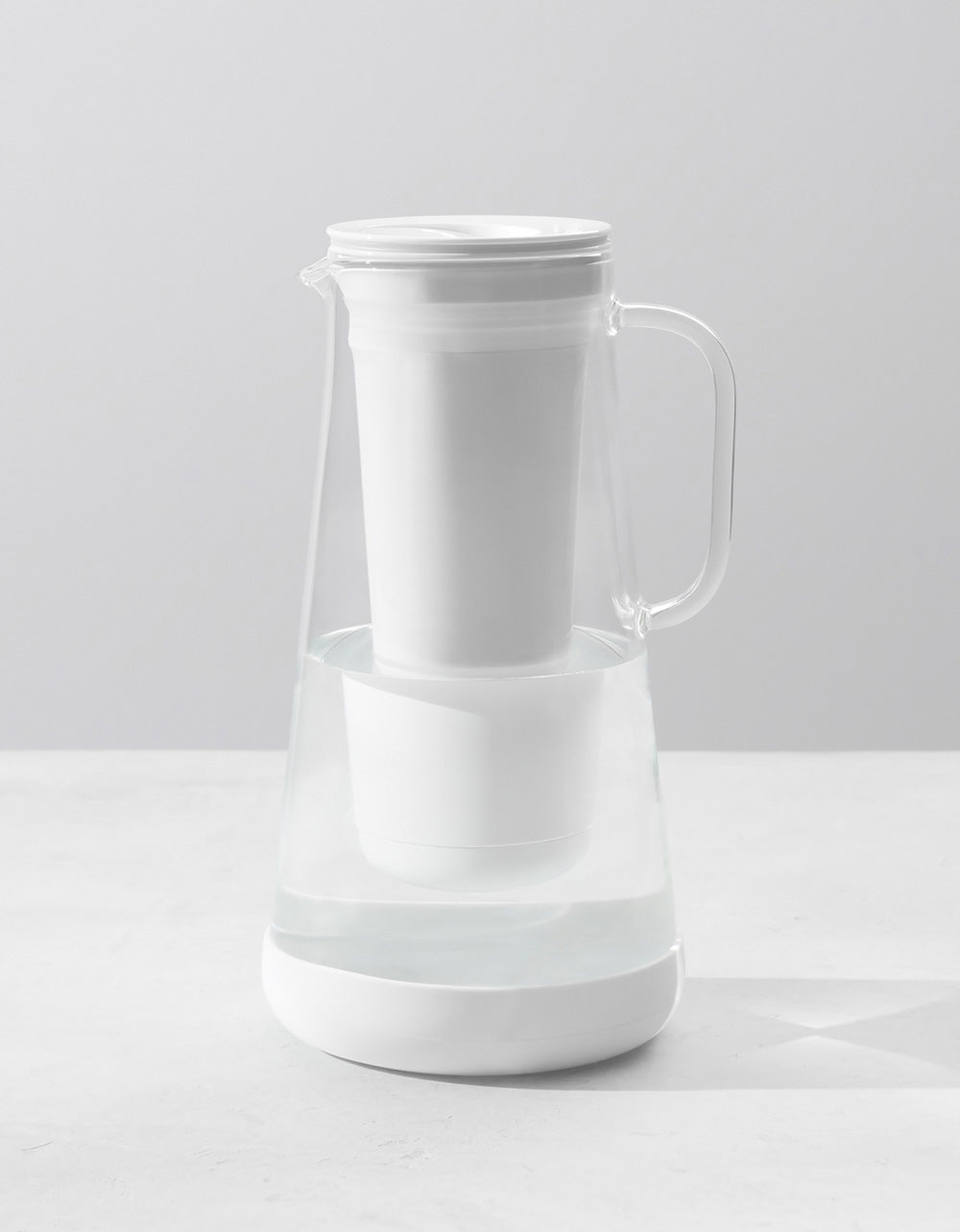 Beautiful by PUR 12 Cup Pitcher Water Filtration System, White