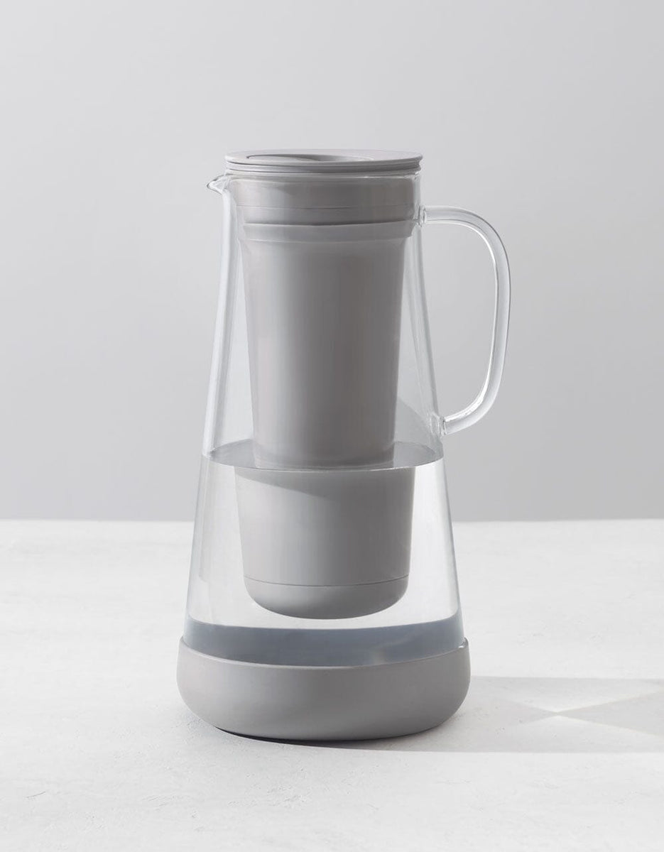 LifeStraw Home 7-Cup Glass- Gray