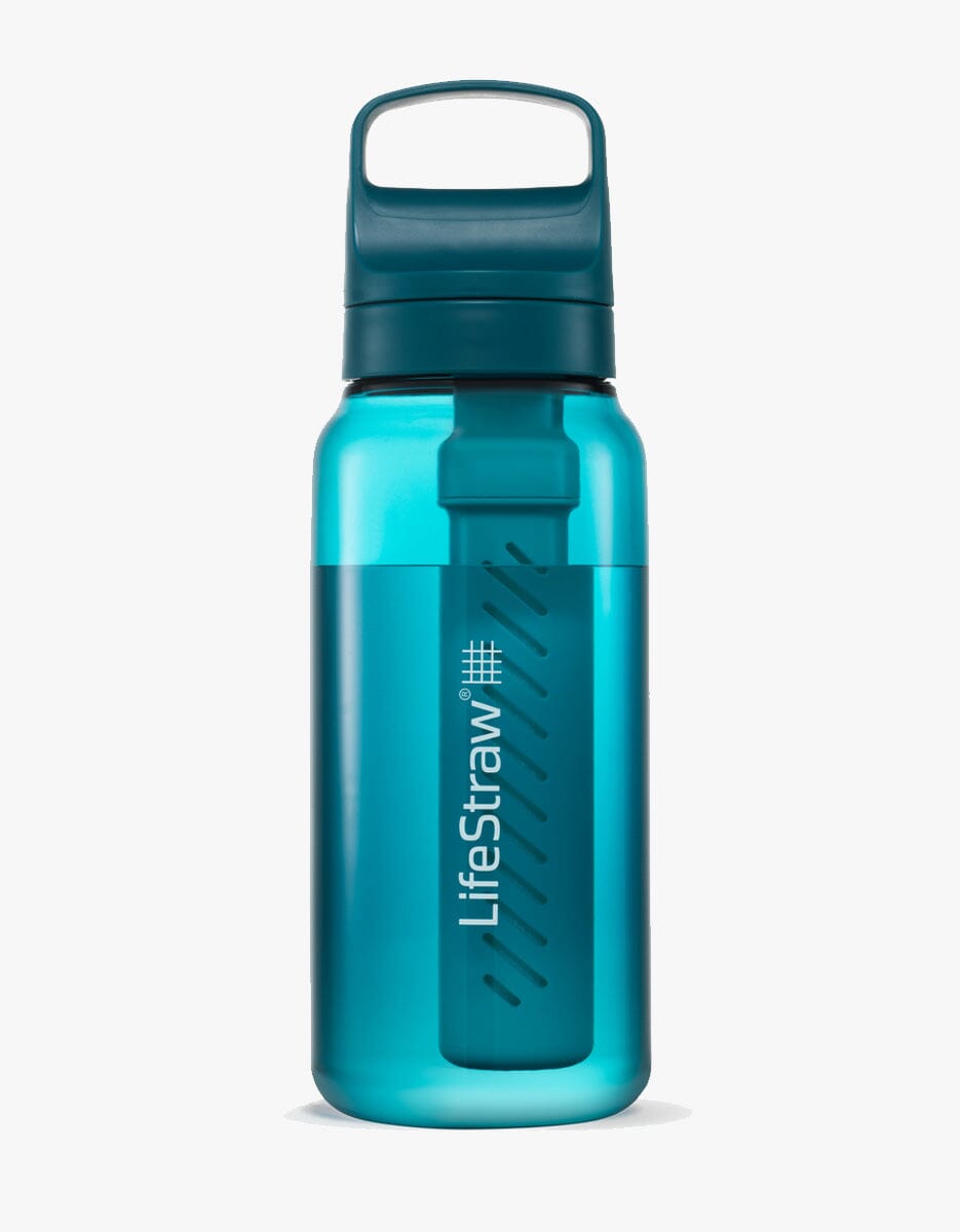 LifeStraw Go Series Stainless Steel Filter Bottle - 18oz Seafoam, One Size