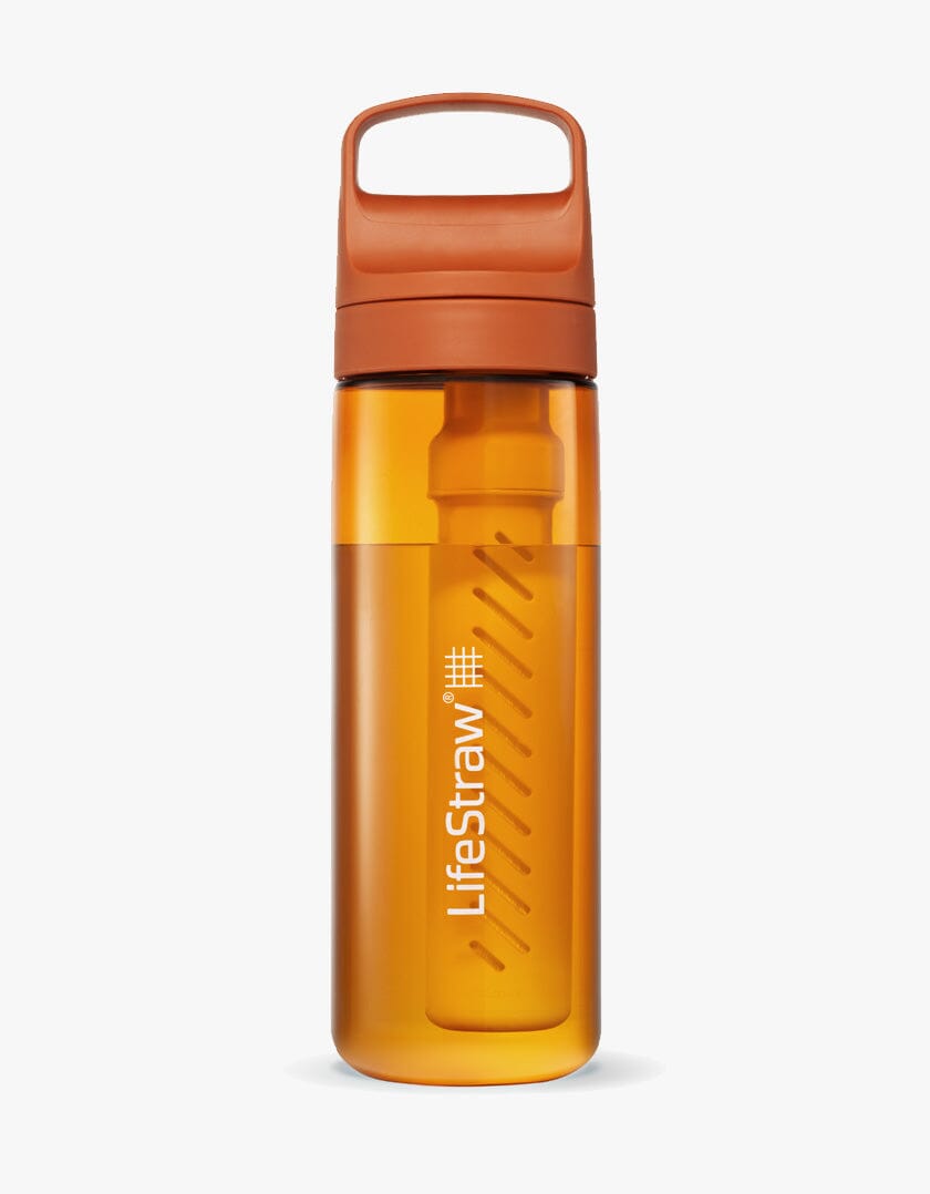 LifeStraw Go Series 650 ml Bottle Filter LifeStraw - Online store/Color-Kyoto Orange