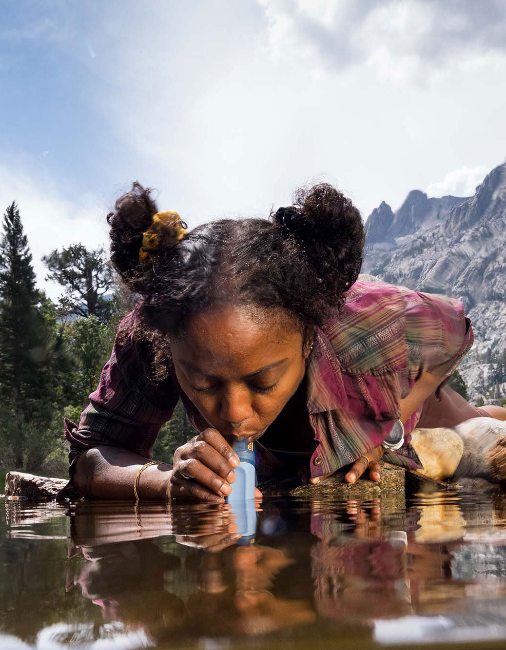 LifeStraw's Peak Series Water Filter Straw is a camping essential