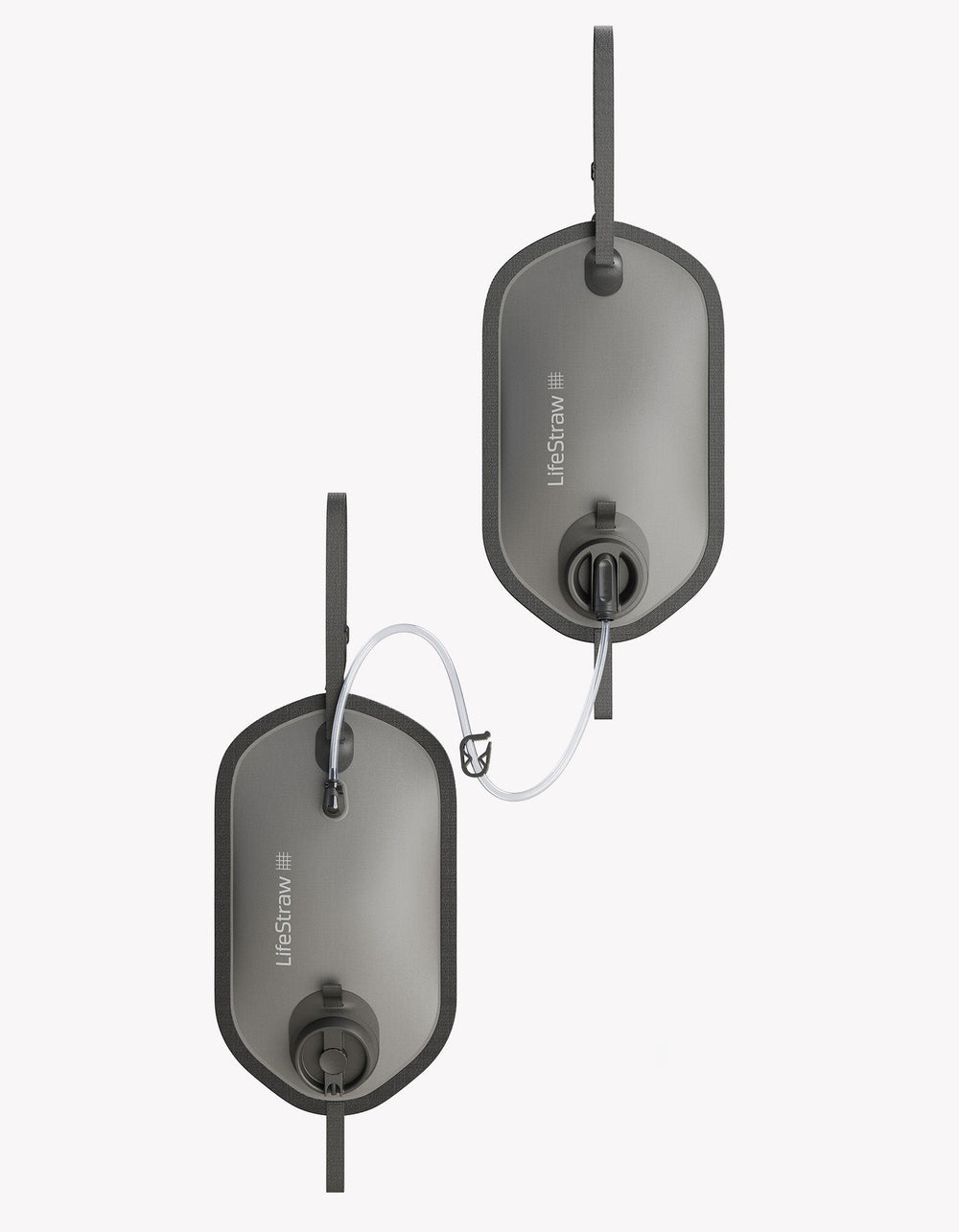 LifeStraw Peak Series Gravity Water Filter System with Safe Water Storage - 8L + 8L Gravity filter LifeStraw Water Filters & Purifiers /Color-Dark Mountain Gray